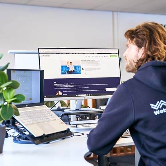 Website laten maken - Mockup Scooter Service Almere