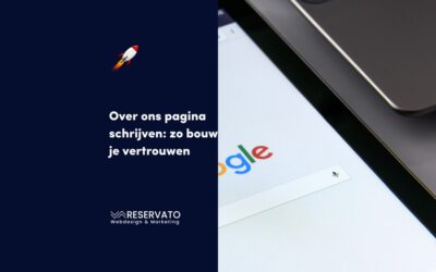 Over ons pagina schrijven: zo bouw je vertrouwen op én verhoog je conversie