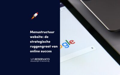 Menustructuur website: de strategische ruggengraat van online succes