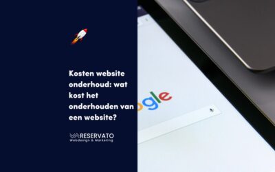 Kosten website onderhoud: wat kost het onderhouden van een website?